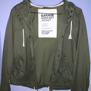 Garage Army Green Super Soft Jacket